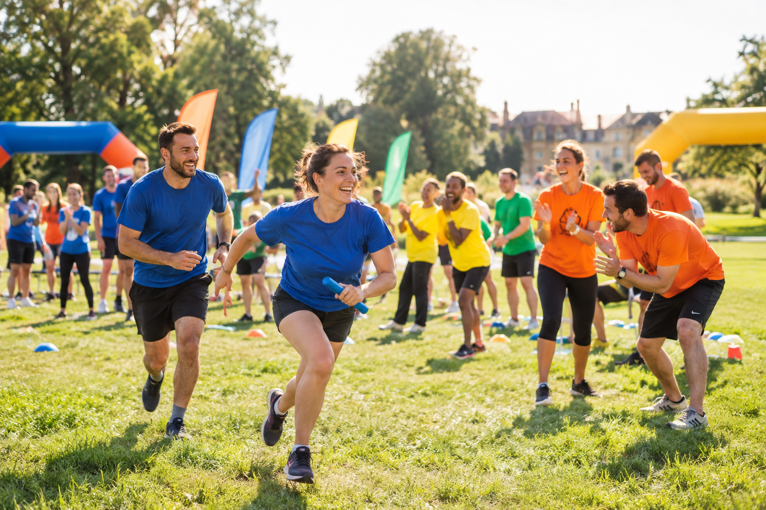 Olympiades d’entreprise organisées par Spark Even